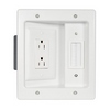 Legrand On-Q Cable Access Wall Plates