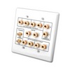 Vanco 6.2 Home Theater Connection Wall Plate