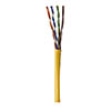 I99995-10B Southwire 23 AWG 4 Unshielded Twisted Pairs (UTP) Solid Bare Copper CMR Non-plenum Cat6 Network Cable - 1000' Pull Box - Yellow