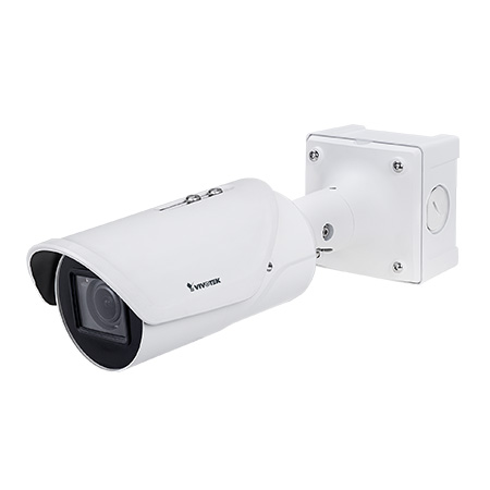 IB9365-HT-A Vivotek 4~9mm Motorized 60FPS @ 1080p Outdoor IR Day/Night WDR Bullet IP Security Camera 12VDC/24VAC/PoE