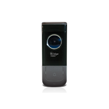 IBV-DBELL Napco 1080p Video Doorbell Cam with WiFi and Built-in Mic/Speaker- Dark Metallic Gray