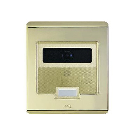 [DISCONTINUED] IC5003-SB Legrand On-Q Selective Call Intercom Video Door Unit Shiny Brass