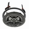 IC64 Adept Audio IC64 6 1/2" 100W Injection-Molded Polypropylene Down-Firing Ceiling Speaker - Pair of Speakers - Black