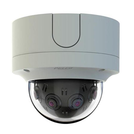 IMM12027-1ES Pelco Multi-Sensor 2.7mm 12FPS @ 12MP Outdoor Day/Night WDR Panoramic IP Security Camera - PoE+ - Surface
