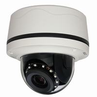 IMP521-1RS Pelco 3-10mm Varifocal 30FPS @ 2592 x 1944 Indoor IR Day/Night Dome IP Security Camera 24VAC/POE