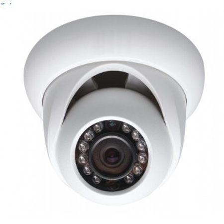 IPC-EB130M-IR-3.6 Basix 3.6mm 30FPS @ 1080p Outdoor IR Day/Night Dome IP Security Camera 12VDC/PoE