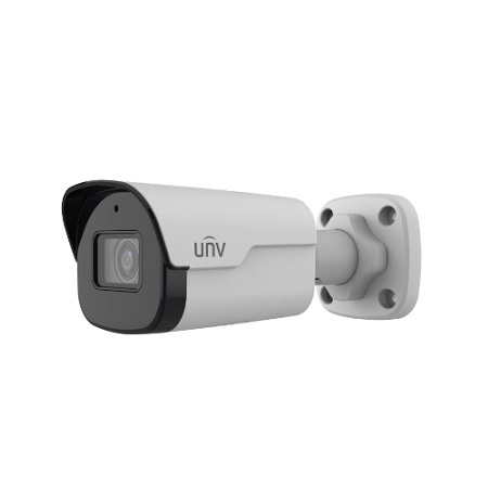 IPC2128SB-ADF28KM-I0 Uniview Prime I Series 2.8mm 20FPS @ 8MP LightHunter Outdoor IR Day/Night WDR Bullet IP Security Camera 12VDC/PoE