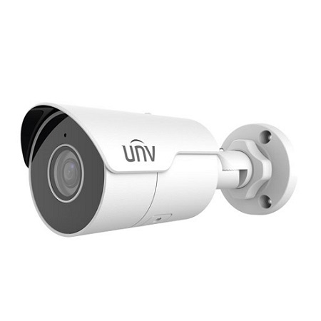 IPC2128SR5-ADF28KM-G Uniview Prime I Series 2.8mm 20FPS @ 8MP Outdoor IR Day/Night WDR Bullet IP Security Camera 12VDC/PoE