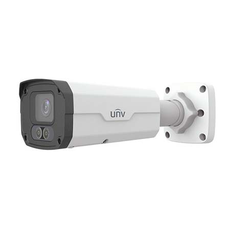 IPC2324SE-ADZK-WL-I0 Uniview Prime III Series 2.8~12mm Motorized 30FPS @ 4MP ColorHunter Outdoor White Light Day/Night WDR Bullet IP Security Camera 12VDC/PoE