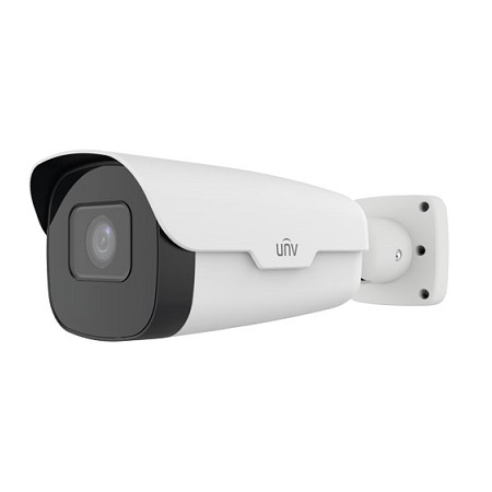 IPC268EA-DZK Uniview Pro Series 2.8~12mm Motorized 30FPS @ 8MP LightHunter Intelligent Outdoor IR Day/Night WDR Bullet IP Security Camera 12VDC/24VAC/PoE