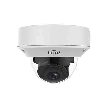 [DISCONTINUED] IPC3234SR3-DVZ28 Uniview 2.8~12mm Motorized 20FPS @ 4MP Outdoor IR Day/Night WDR Dome IP Security Camera 12VDC/PoE