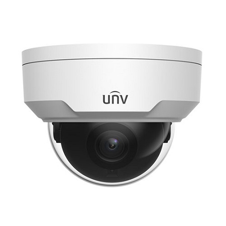 [DISCONTINUED] IPC324SR3-DSF28K-G Uniview Prime I Series 2.8mm 30FPS @ 4MP Outdoor IR Day/Night WDR Dome IP Security Camera 12VDC/PoE