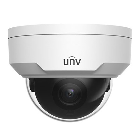 IPC324SR3-DSF28KM-G Uniview Prime I Series 2.8mm 25FPS @ 4MP Outdoor IR WDR Dome IP Security Camera 12VDC/PoE