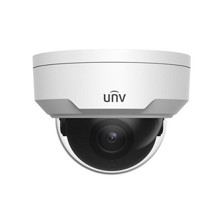 IPC324SR3-DVPF28-F Uniview 2.8mm 30FPS @ 4MP Outdoor IR Day/Night WDR Dome IP Security Camera 12VDC/PoE