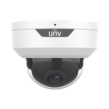 IPC328SR3-ADF28KM-G Uniview Prime I Series 2.8mm 20FPS @ 8MP LightHunter Outdoor IR Day/Night WDR Dome IP Security Camera 12VDC/PoE