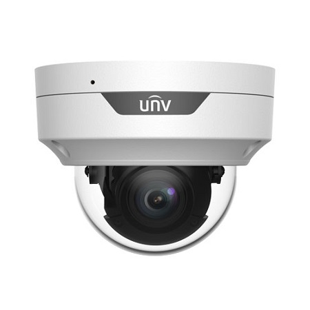 IPC3534SR3-ADZK-G Uniview Prime I Series 2.8-12mm Motorized 30FPS @ 4MP Outdoor IR Day/Night WDR Dome IP Security Camera 12VDC/PoE