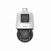 IPC94144SFW-X25-F40C Uniview Prime Series 2-in-1 4.8~120mm Motorized 30FPS @ 4MP ColorHunter Outdoor White Light Day/Night WDR PTZ with 4mm Panoramic IP Security Camera 12VDC/PoE