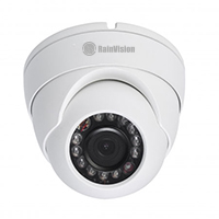 IPEB3-3.6-W Rainvision 3.6mm 20FPS @ 3MP Outdoor IR Day/Night Eyeball IP Security Camera 12VDC/PoE - White