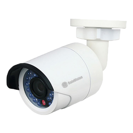 [DISCONTINUED] IPHBL4-4-W Rainvision 4mm 20FPS @ 4MP Outdoor IR Day/Night Rugged Mini Bullet IP Security Camera 12VDC/PoE