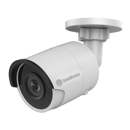 [DISCONTINUED] IPHBL8-3-W Rainvision 2.8mm 20FPS @ 8MP (4K) Outdoor IR Day/Night Rugged Mini Bullet IP Security Camera 12VDC/PoE