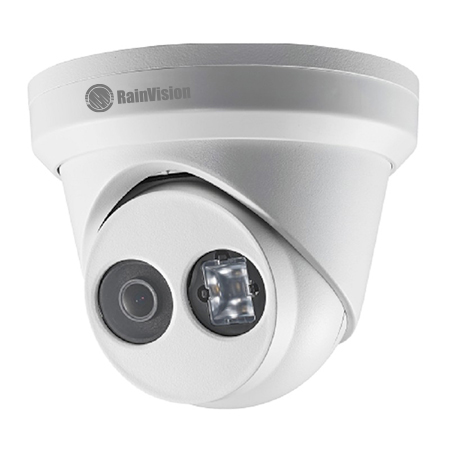 [DISCONTINUED] IPH2EBX4-3-W Rainvision 2.8mm 30FPS @ 4MP Indoor/Outdoor IR Day/Night WDR Eyeball IP Security Camera 12VDC/PoE - White