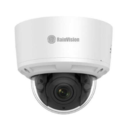 IPHVD8-21M-W Rainvision 2.8-12mm Motorized 20FPS @ 8MP (4K) Indoor/Outdoor IR WDR Day/Night Rugged Dome IP Security Camera 12VDC/PoE - White