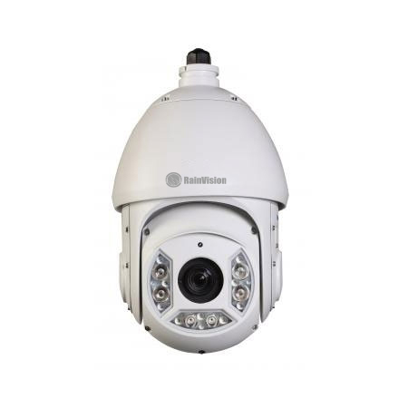 IPPTZ2-30X-IR-W Rainvision 4.3~129mm 30FPS @ 1080p Outdoor IR Day/Night PTZ IP Security Camera 24VAC/PoE - White