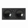 IWLCR66 Adept Audio IWLCR66 6 1/2" 125W Injection-Molded Graphite LCR In-Wall Speaker - Single Speaker - Black