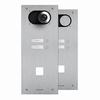 IX0102CO Comelit Switch Front Plate, 2 Buttons+Hole 40x40mm