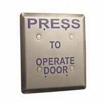 JP3-3 Alarm Controls SPDT Latching Contacts Press to Operate Door Jumbo Push Plate