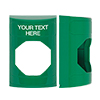 KIT-M10271-GZA STI Unnotched Replacement Shell with Non-Returnable Custom Text Label English - Green