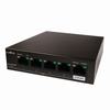 SW-100-04P Luxul 4 Gigabit PoE Ports + 1 Gigabit Uplink 58W Total Budget Unmanaged Desktop PoE Switch