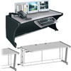 LD-4830PS-RA Middle Atlantic LCD Monitoring Desk, 48 Inch Width, Add-A-Bay Right, 30 Inch Height, Pepperstone Finish