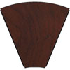 LD-W4530DC Middle Atlantic 45 Degree Wedge for LCD Monitoring Desk, Includes Cable Management Cabinet, Dark Cherry Finish
