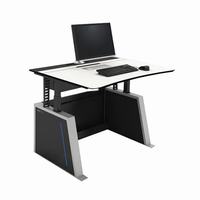 LH-VLCSHS Middle Atlantic Visionline AIR 24/7 Height Adjustable Console, Small, 49.5 Inches Wide