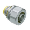 LT100A-5 Arlington Industries 1" Liquid-Tight Straight Zinc Die-Cast Connectors With Insulated Throat - Pack of 5