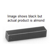 MM-910-AL GRI 5/16” x 3/8” x 1 1/2” Miniature Adhesive, Surface Mount - Almond - MIN QTY 10