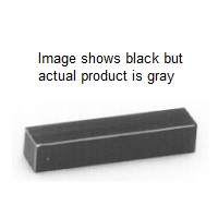 M-110-G GRI 5/16” x 3/8” x 1 1/2” Miniature Adhesive, Surface Mount - Gray - MIN QTY 10