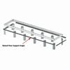 Show product details for BANGLE-5-38 Middle Atlantic Raised Floor Support Angle (5 Bay)