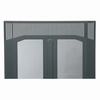 Show product details for BPFD-38 Middle Atlantic Plexi Front Door - Fits 38 Space BGR Series Racks - Black Finish