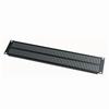 EVT2 Middle Atlantic 2 Space (3 1/2 Inch) Vent Panel Black Finish