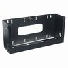 PPM-2 Middle Atlantic 2 Space (3 1/2 Inch) Pivoting Panel Mount, 6 Inch Deep, Black Finish