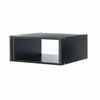 Show product details for RK6 Middle Atlantic 6 Space (10 1/2 Inch), 16 Inch Deep Black Laminate Ready-To-Assemble Rack