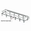 WANGLE-5 Middle Atlantic Pair Raised-Floor Support Angles, for Use with RIB-5-WRK-27/32