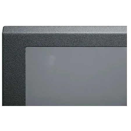 WRPFD-37 Middle Atlantic Plexi Front Door, Fits 37 Space WR Series Racks, Black Finish