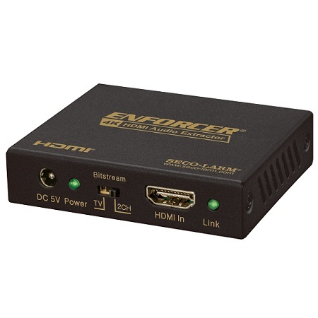 MAP-A599-01Q Seco-Larm 4K HDMI Audio Extractor