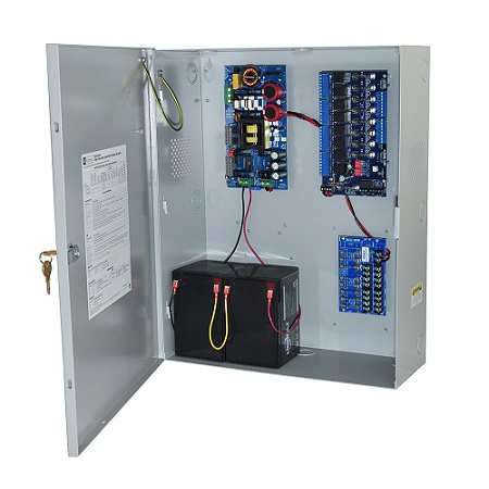 MAXFIT7F8AP Altronix Access Power Controller Kit, BC750 enclosure with eFlow104NB, ACMS8, PD16W