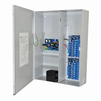 MAXIMAL3DV Altronix 16 Channel 6Amp 24VDC or 6Amp 12VDC Access Control Power Supply in UL Listed NEMA 1 Indoor 19” W x 26” H x 6.25” D Steel Electrical Enclosure