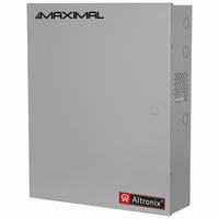 MAXIMAL75E Altronix 2 Power Supply/Chargers w/ Enclosure 12VDC @ 10Amp and 24VDC @ 10Amp