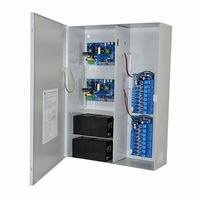 MAXIMAL77FDV Altronix 16 Channel 9.7Amp 24VDC Access Control Power Supply in UL Listed NEMA 1 Indoor 19” W x 26” H x 6.25” D Steel Electrical Enclosure